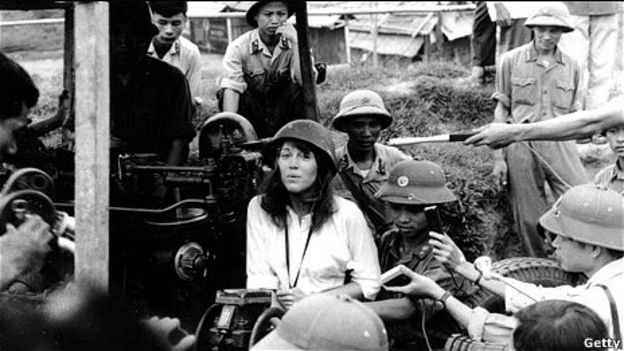 Nữ diễn viên Jane Fonda tại Hà Nội năm 1972