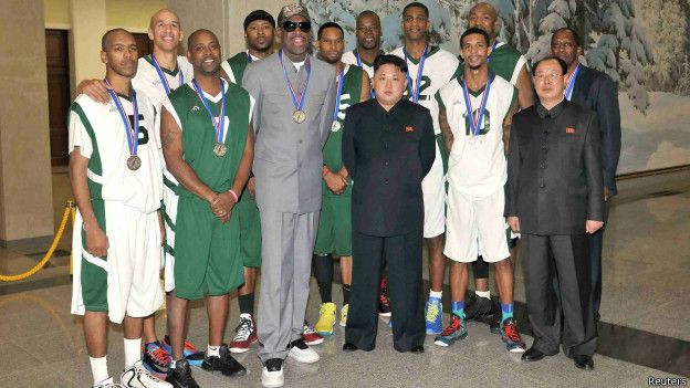 Dennis Rodman, Him Jong Un