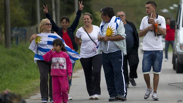 Refugiados sirios en Uruguay
