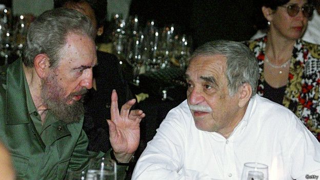 Fidel Castro y Gabriel García Márquez, año 2000