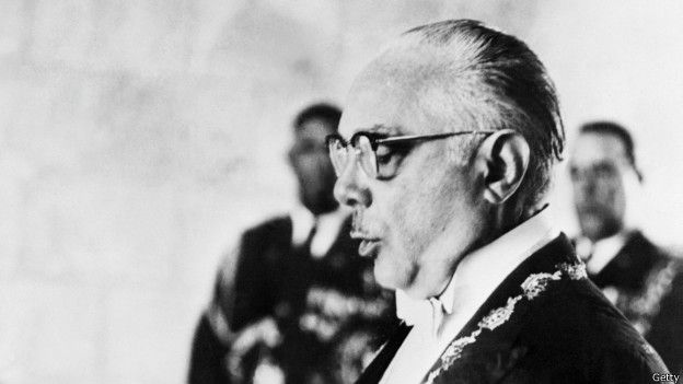 Leonidas Trujillo, en una foto de 1955