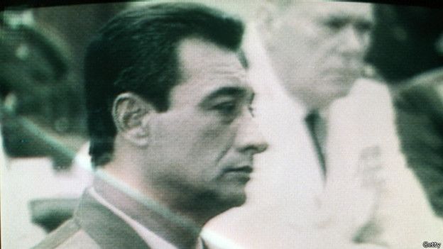 El general Arnaldo Ochoa, en su juicio en 1989