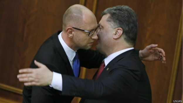 Порошенко і Яценюк