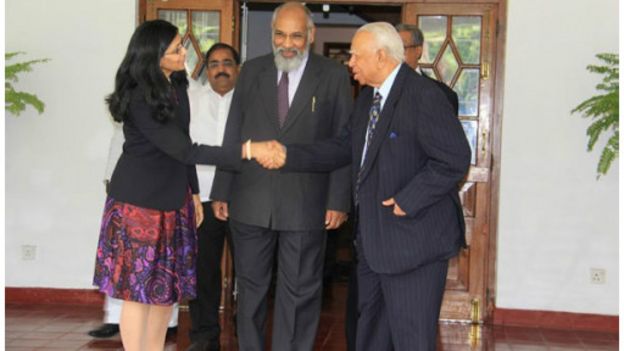 அமெரிக்க பிரதி இராஜாங்க செயலர் நிஷா பிஸ்வாலை சந்தித்த தமிழ்த் தேசியக்குழுவினர்