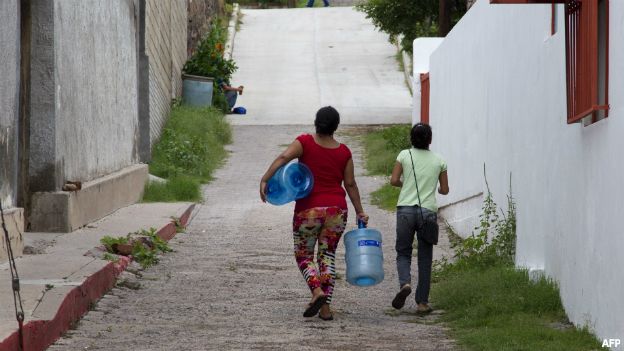 Agua embotellada en México