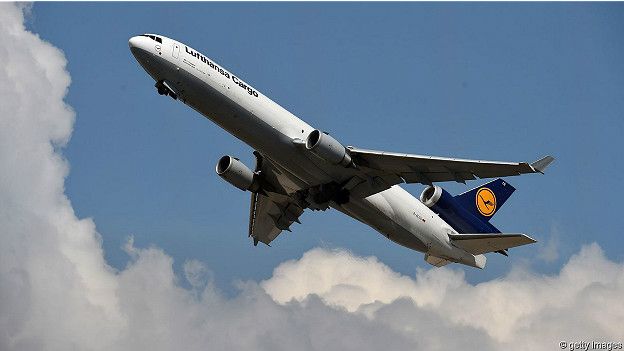 Самолет компании Lufthansa