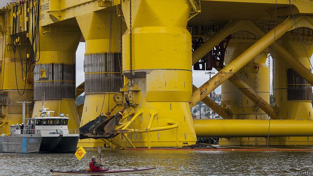 Платформа Shell в Сиэтле