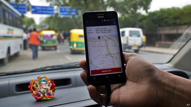 Mtambo wa teksi ya Uber