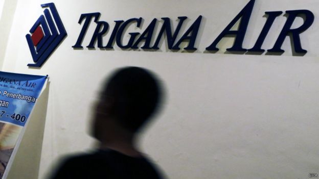 pesawat Trigana Air jatuh setelah menabrak gunung Tangok