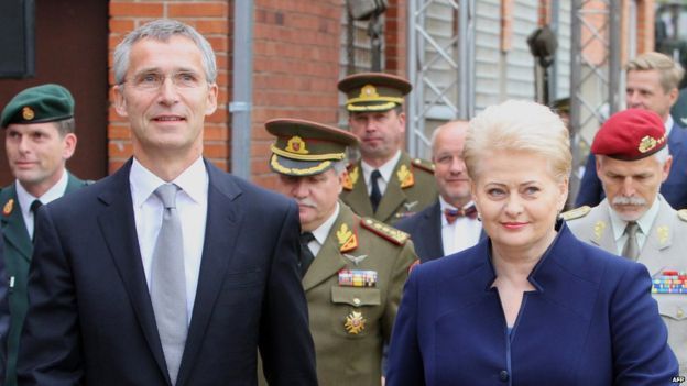 НАТО-гийн Ерөнхий нарийн бичгийн дарга болон Литвын Ерөнхийлөгч