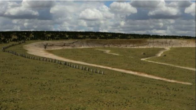 உலகின் மிகப்பிரம்மாண்டமானதொரு ஈமச்சடங்கு வளாகமாக இது இருக்கக்கூடுமென கருதப்படுகிறது