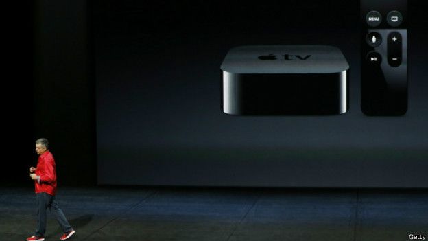 Apple TV机上盒。