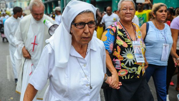 Desfile en Cuba