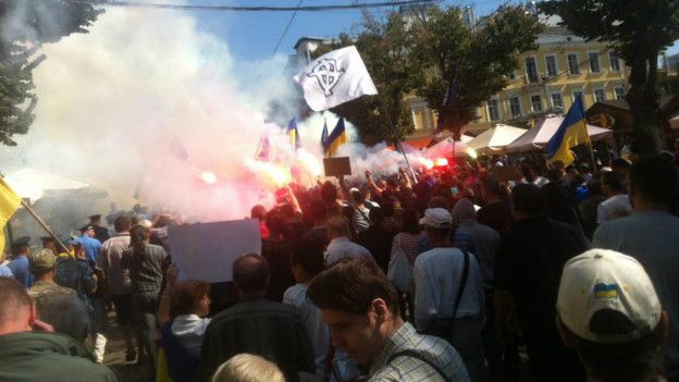 В&nbsp;Одесі пройшов марш націоналістів