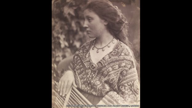 Sappho, 1865. Foto: Julia Margaret Cameron.