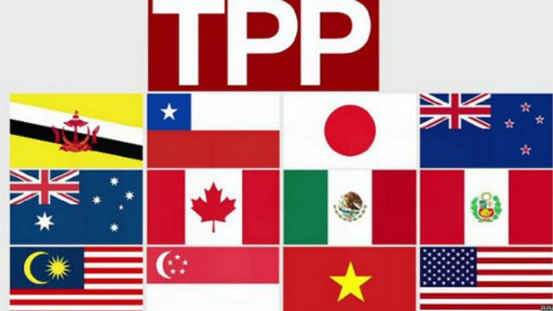 特朗普在竞选过程中极力反对TPP，但这项协议已在日本议会获得通过。