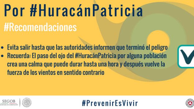 Advertencia Secretaría de Gobernación