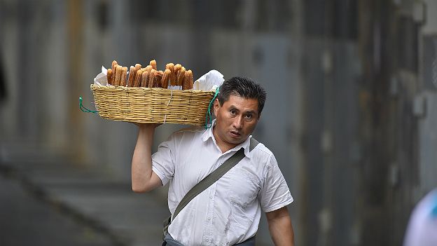 Vendedor ambulante en Ciudad de México