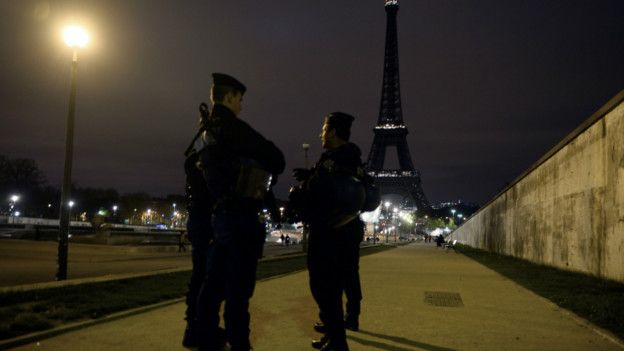 Policía en Paris