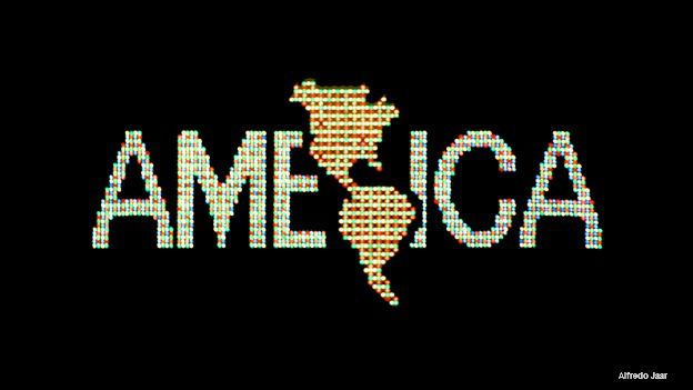 Un logo para América, de Alfredo Jaar