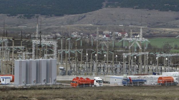 Мобильные газовые генераторы около Симферополя должны обеспечивать аннексированный Крым электричеством
