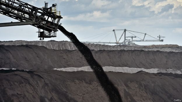Mauinaria para explotación de carbón