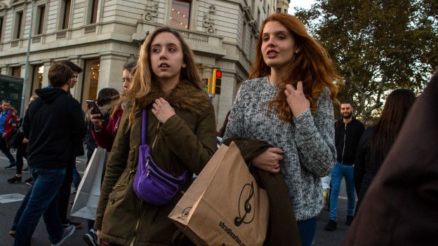 Mujeres de compras