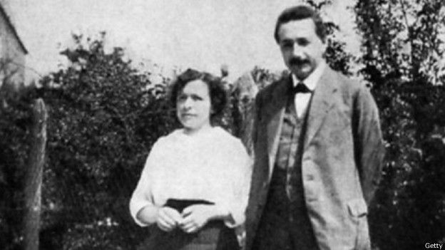 Albert Einstein y Mileva Maric