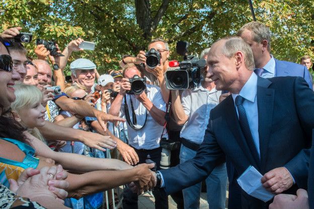 Владимир Путин в Крыму