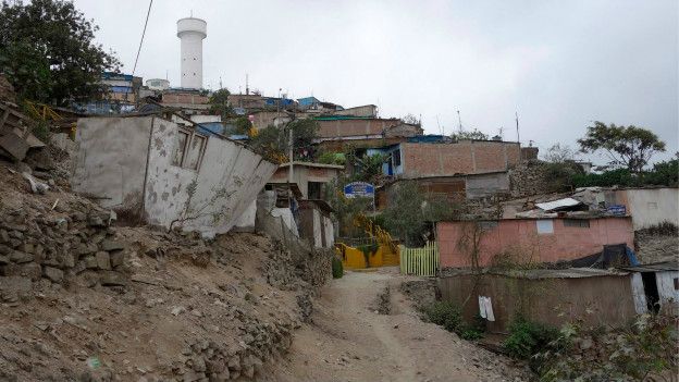 Shanty town de Lima