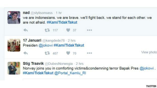 kami tidak takut