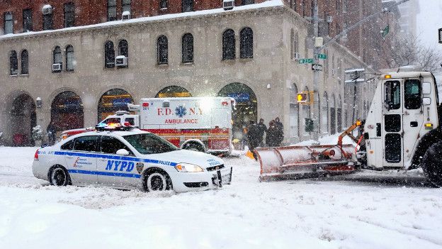 Tormenta de nieve en Nueva York