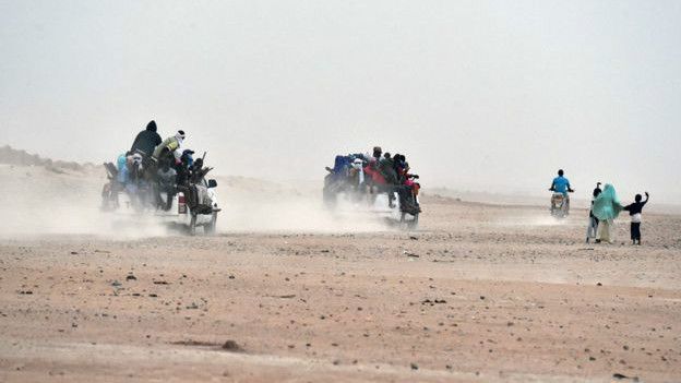 Desierto en Libia