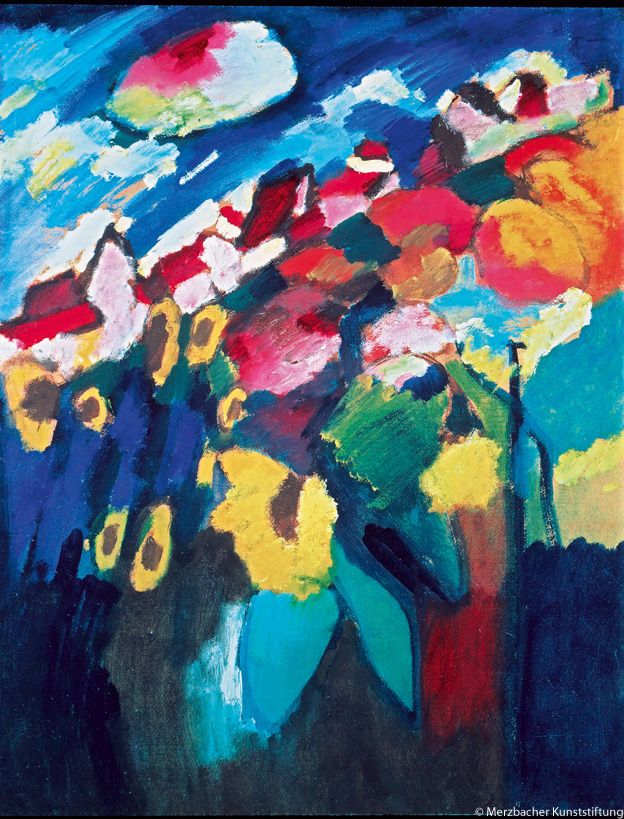 Wassily Kandinsky, Murnau The Garden II, 1910