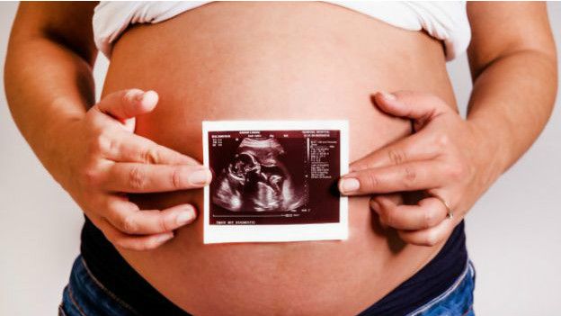 Беременная