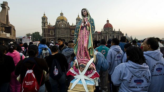 Basílica de Guadalupe en México
