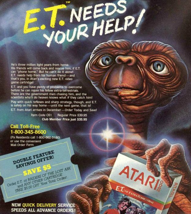 Afiche promocional de ET