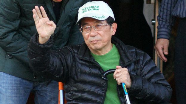 陳水扁任內台灣政治獻金支票案持續延燒，薩爾瓦多第二位前總統因來路不明資產被批捕