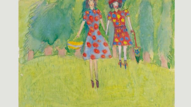 Girls in the field
