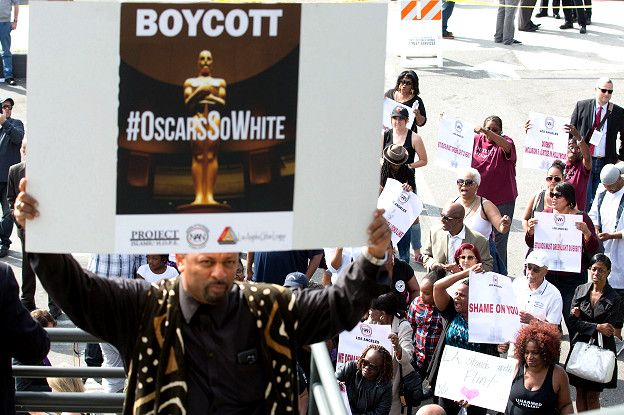 Protesta Oscar