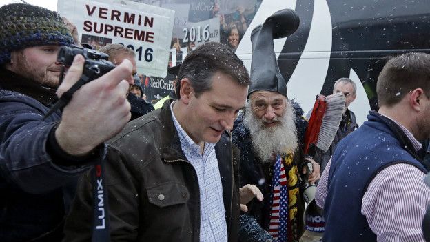 Ted Cruz y Vermin Supreme