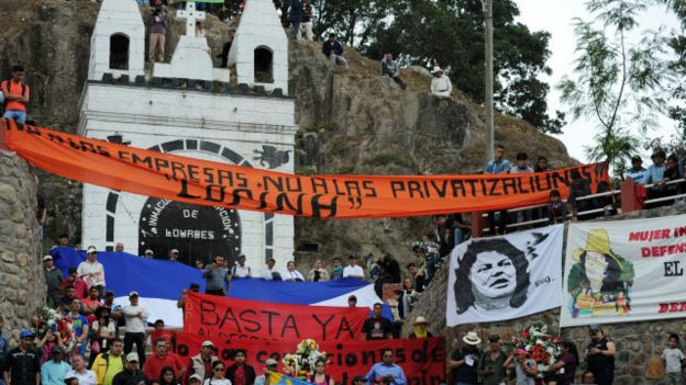 Resultado de imagen para Asesinato de Berta Cáceres Honduras