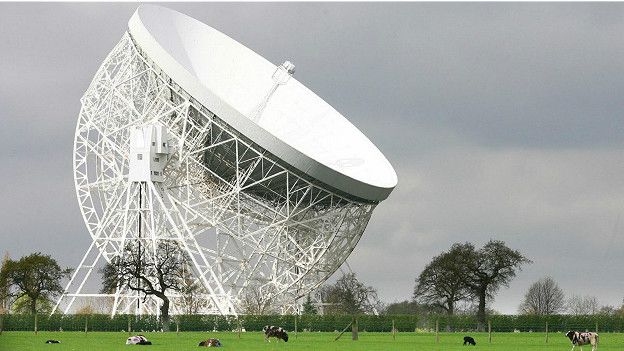 Знаменитая британская обсерватория Джодрелл Бэнк изучала, помимо прочего, радиопульсары - космические источники радиоизлучения