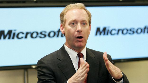 The president and legal director of Microsoft, Brad Smith