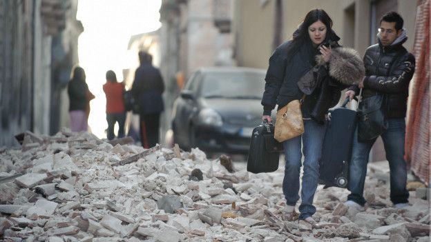 Terremoto en L'Aquila
