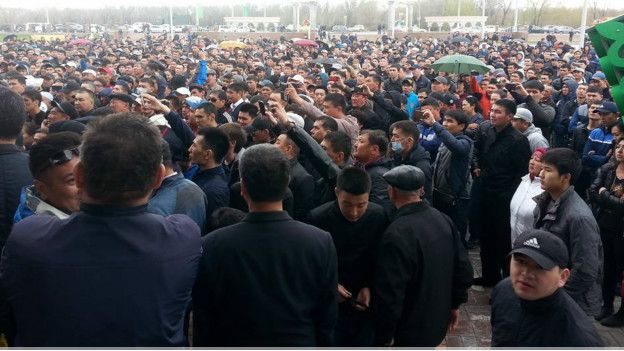 Протесты в Казахстане