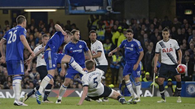 Chelsea melawan Tottenham