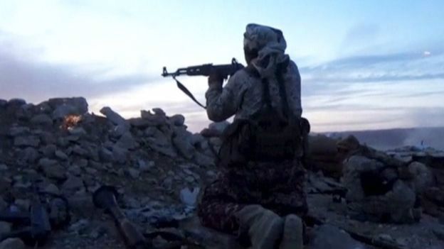 Combates en Siria contra EI