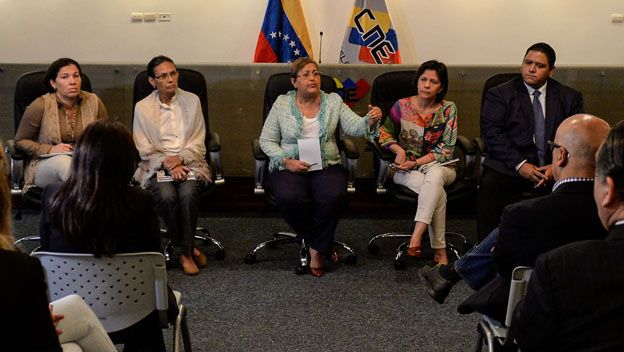 CNE y Jorge Rodríguez