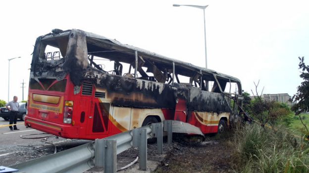 旅遊巴士縱火事件給台灣旅遊業形像帶來打擊。